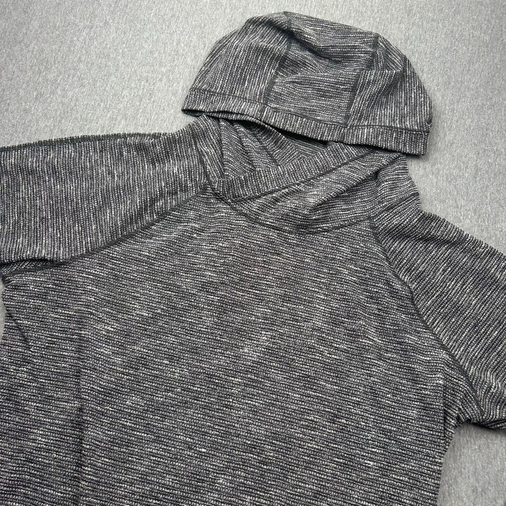 Lululemon‎ Activewear Long Sleeve Hoodie Womens XL? Gray Thumb Holes Banded